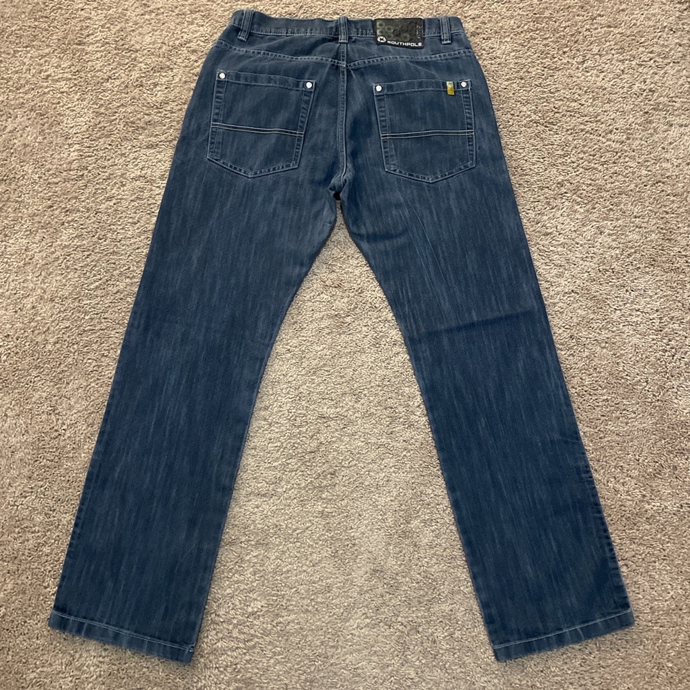 Men’s South Pole 8180 jeans blue size 34 like new in good condition